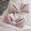 2Pcs  Bow Hair Clips For Women Vintage Bowknot Side Hairpin Cute Girls Barrettes Headdress Hair Accessories