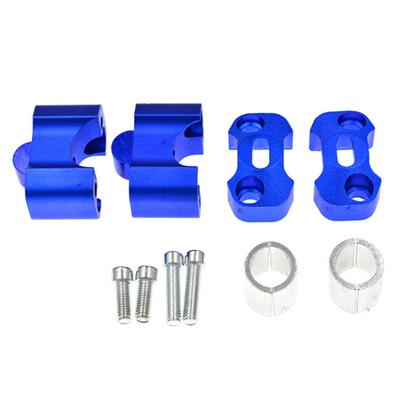 1 pár 22-28mm 22-28mm hliníkové slitiny motocyklu Adaptér pro prodloužení nástavce na řídítka