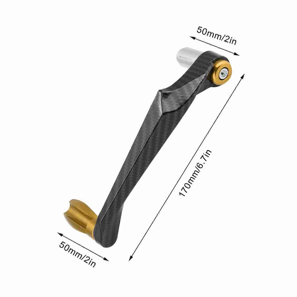 7/8inch Universal Aluminum Alloy Motorcycle Handlebar Brake Protector (Gold)