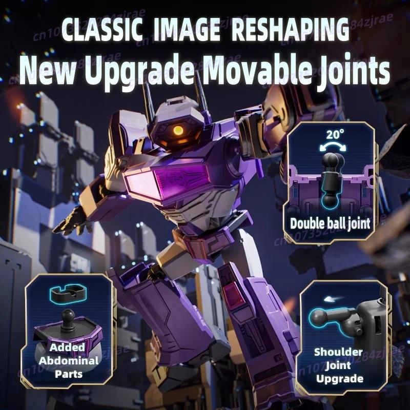 BLOKEES Transformers GALAXY VERSION 7 Building Blocks Movable Models Megatron Soundwave Assembled Children's Day Gifts