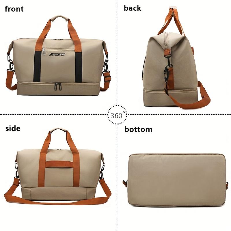Men And Women Gym Bags, Travel Storage Luggage Bags, Large Capacity Multifunctional Carry-On Bags, Sports Fitness Bags