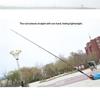 Spinning Casting Dual Use Fishing Rod 1.65m 2 Section Fiberglass Lure Tackle for Beginner and Pro Anglers