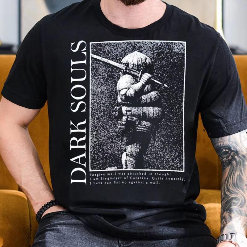 

2025 Summer Classic Mens Cotton Tshirt Katarinna Dark Soul Sigmar Graphic Short Sleeve Retro Hip Hop Top 4XL