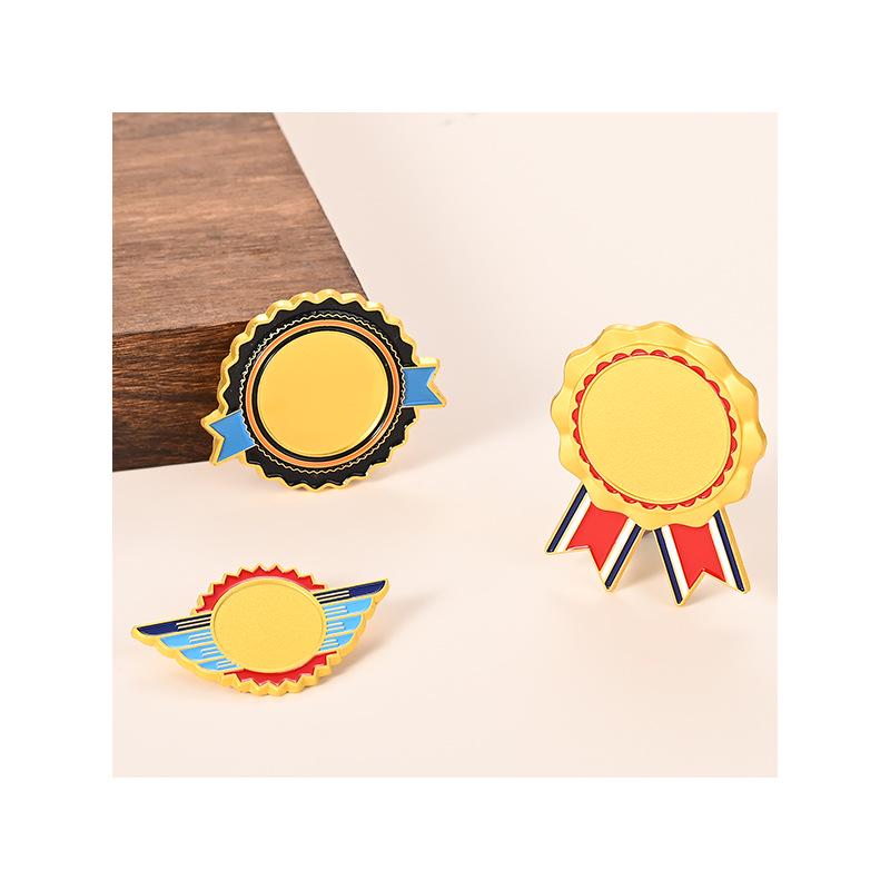 Custom Metal Enamel Badge for Company Anniversary