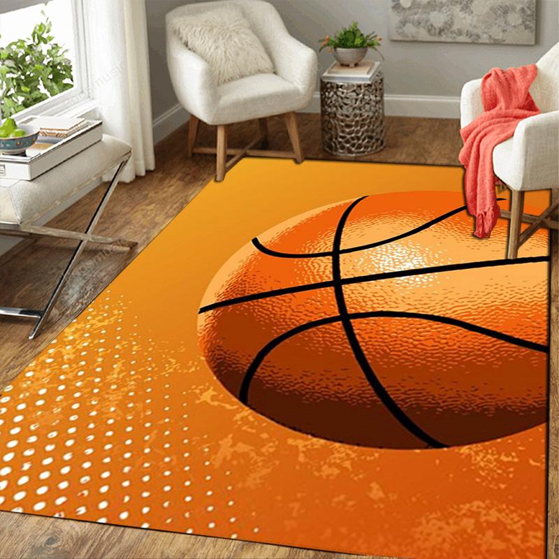 Basketball Rug Floor Mat for Living Room or Bedroom Soft and Comfortable Carpet a Gift for Birthday and Holiday.MFF0918403