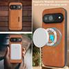 Google Pixel 10 Wireless Charging Case with Magnetic Tri-fold Card Holder and XL Protective Design
