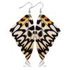 Nowe zabytkowe kolczyki z motylimi skrzydłami w stylu boho, kolorowe kolczyki dla kobiet, biżuteria na prezenty