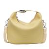 Simple lychee pattern portable crescent bag women's summer new simple casual shoulder bag crossbody bucket bag