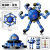 Face-changing Fingertip Top Decompression Toy Transforming Luminous Children's Kindergarten Gift