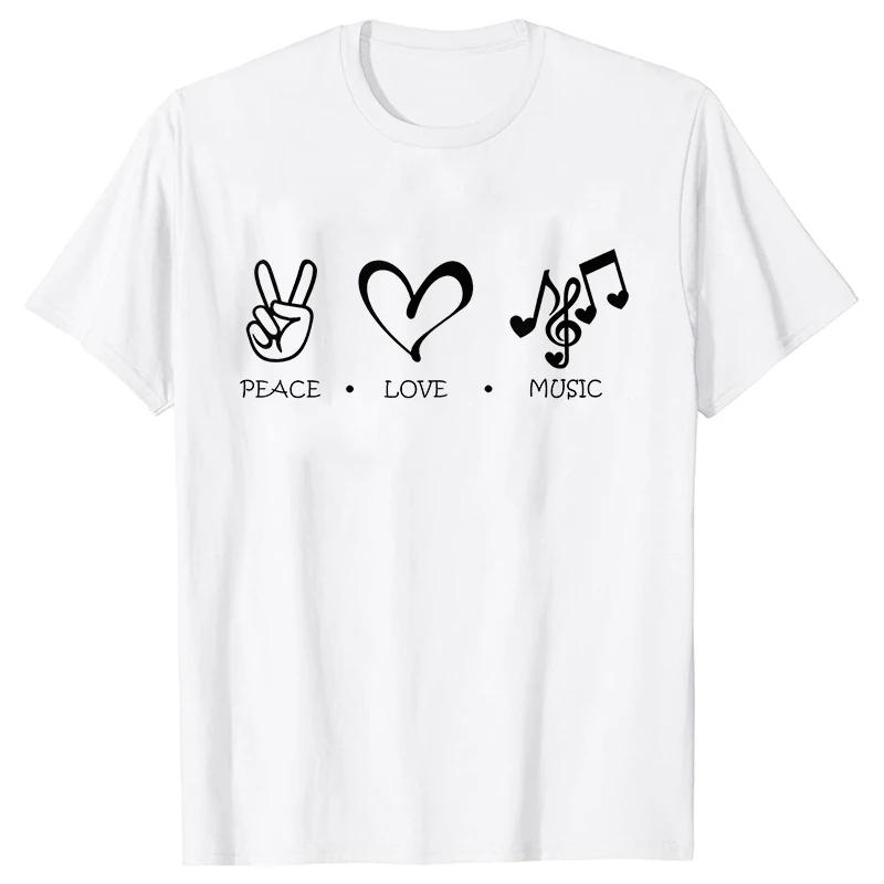 Make Music Graphic Print T-Shirt Women Girls Pianist Piano Teacher Tshirt Tops Female Summer Fashion Tee Shirt Femme Streetwear