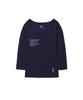 WELLBEING EXPRESS V Neck 3/4 Sleeve Navy