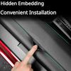 For Tesla Model 3+ Highland Front Car Door Sill Edge Protective Strips Welcome Pedal Threshold Strip Central Control Side Guards