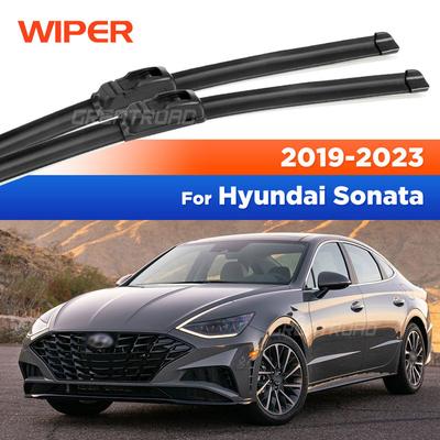 OEM Fit / Quiet Wipe / All-Season Front Wiper Blades For Hyundai Sonata DN8 -     Windshield Wipers 26"+18"