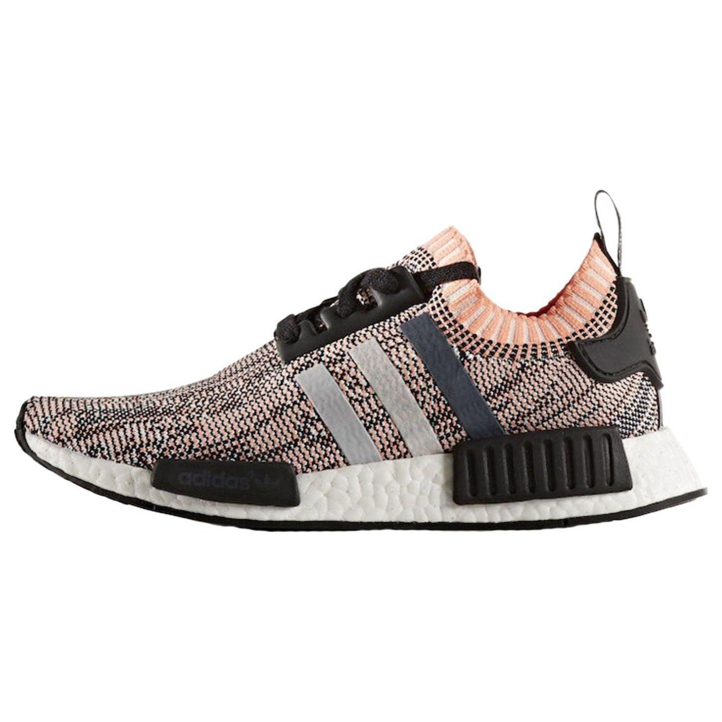 

adidas NMD_R1 Primeknit Sun Glow Женские кроссовки Pink Core-Black Clear-Onix BB2361