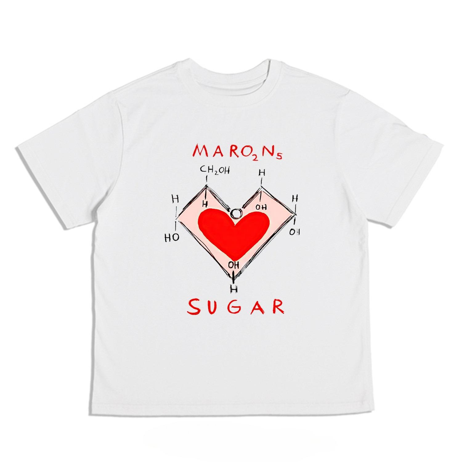 

Digital Direct Injection Magic Red Rock Band Print TShirt Pure Cotton Loose Short Sleeve for Both Men and Women M