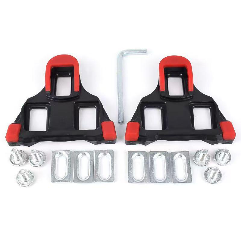 Selbstschließendes Cleat-Set für Rennrad-Fahrradschuhe