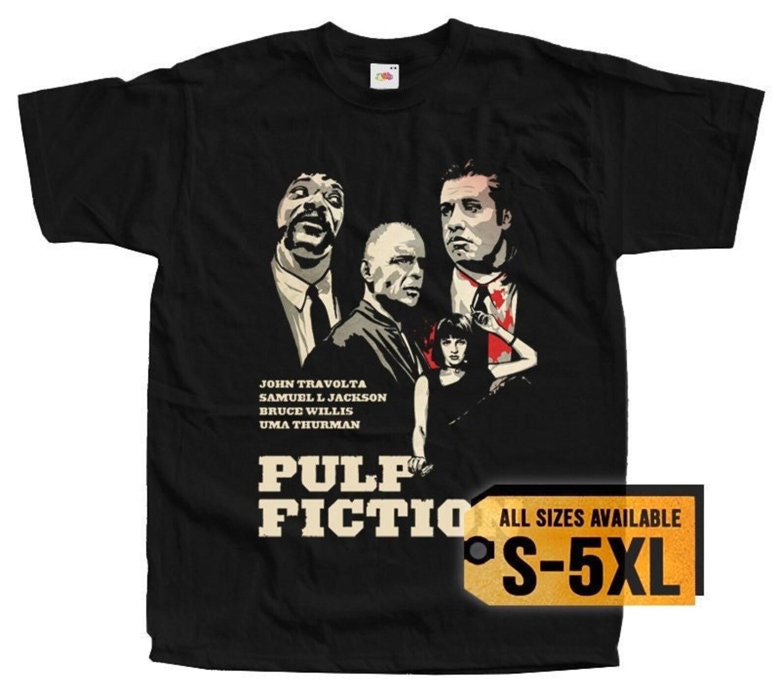 Pulp Fiction V12 Poster Men T-Shirt all sizes S-5XL 3XL