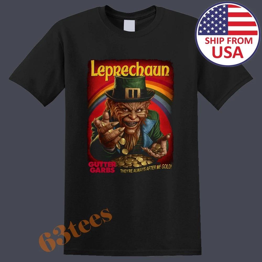 

Leprechaun Retro Horror Movie Men s Black Size S to 5XL M