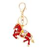 Horse Keychain Chinese New Year Charm Pendant Bag Backpack Hanging Decoration Inspiring Design Christmas
