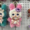 18cm Plush Rabbit Cat Keychain Cute Bag Charm 18cm Soft Stuffed Toy Gift for Girls Women