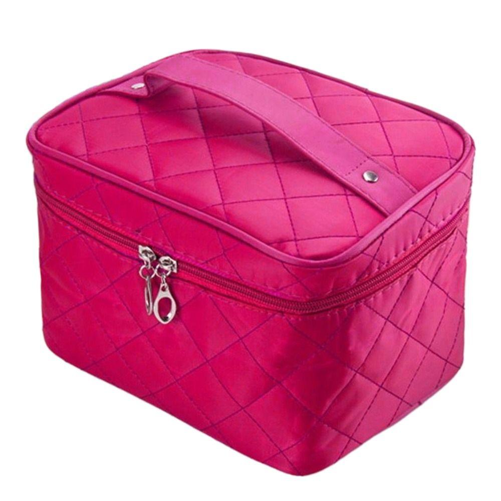 High Quality Large Capacity Quilted Cosmetic Bag Travel Waterproof Handbag Toiletry Makeup Bags Women
