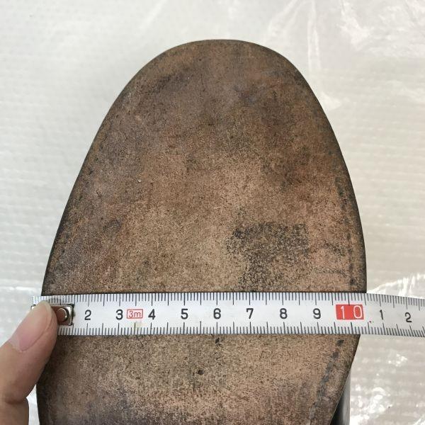 USA 70s-80s?/kinney shoes/Goodyear Welt Leather U-Tip Shoes/8.5/26.0-26.5/Black/Vintage(USED)