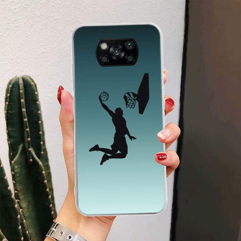 Basketball Basket Sports For Xiaomi Mi 11T Pro 11 Lite 11i 12X 12 13 12T 10T 9T 10Lite 5G Phone Case 10 9 8 Ultra 6X 5X CC9 Hous