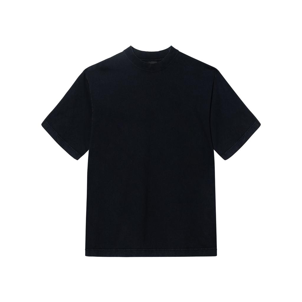 Balenciaga Hand Drawn T Shirt Medium Fit In Black Faded T Shirt Regular Fit Unisex Black 764235TPVU41569