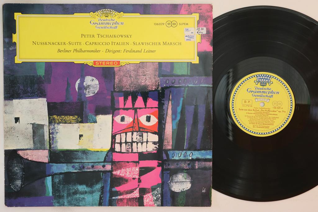 LP Record FERDINAND LEITNER BERLINER PHILHAR  Tchaikovsky Nussknackersuite Capri SLPEM136029 DEUTSCHE GRAMM 1961 Germany Classical Used
