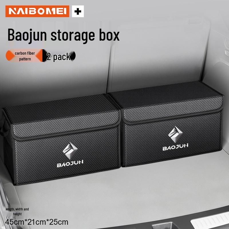 Compatible Car Trunk Organizer for Baojun 560, 730, 510, 310, KiWi, RC3.