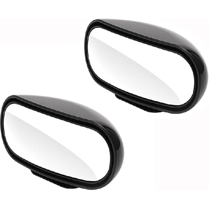 Blind Spot Mirror For Cars And Trucks, Adjustable Rectangular Convex Wide Angle Rear View Mirror