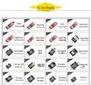 Raspberry Pi Sensor Kit: Includes 16 sensor types, 37 total sensors. Beginner Starter Kit compatible with Pi 4B/5B.