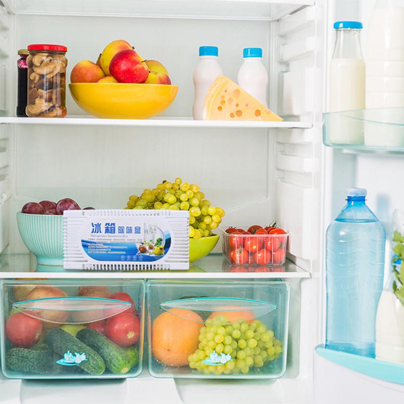 Refrigerator Deodorant Detergent Household Fridge Freshener Odor Absorber Activated Bamboo Charcoal Deodorizer Box Purifier