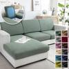 Thick Jacquard Sofa Cover Stretchy Cushion Cover For Living Room L-Shaped Corner Sofa Backrest Cover Furniture Cover