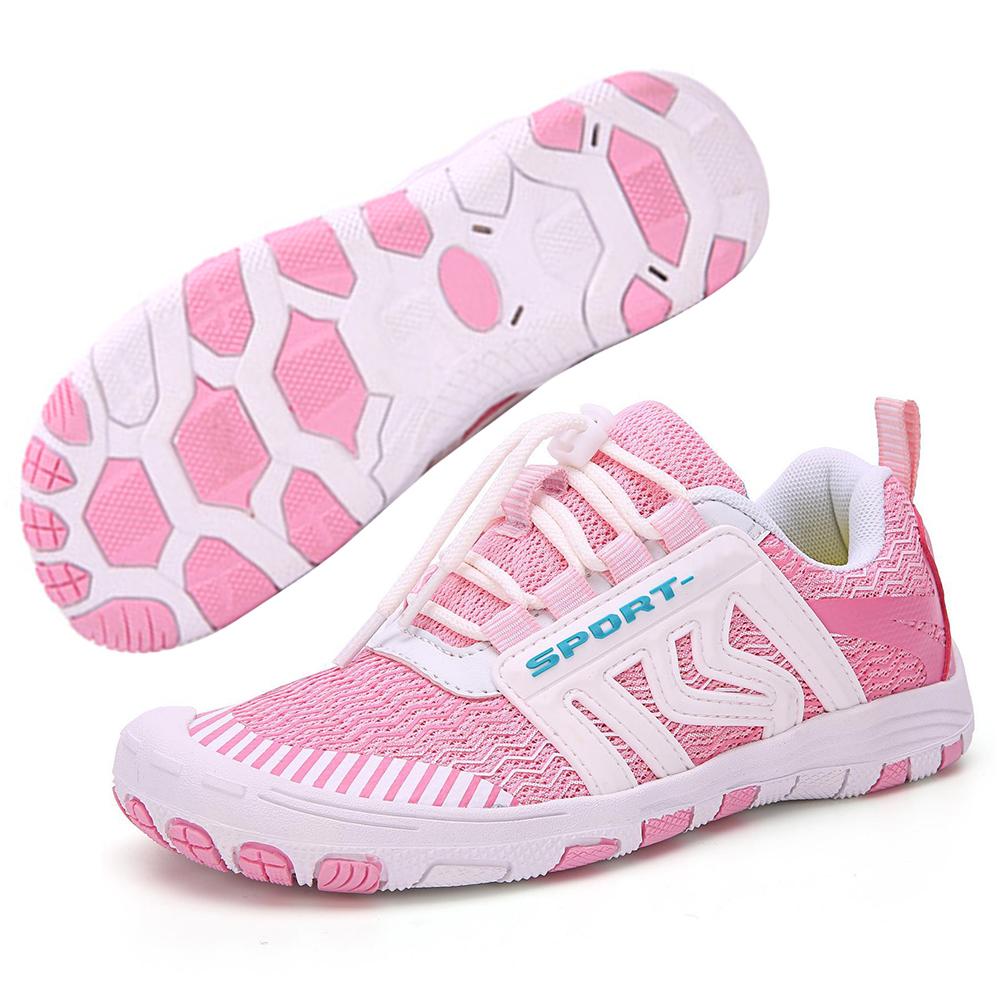 

Diving Sneaker Non-slip Swim Beach Aqua Shoes Quick Dry Wading Shoes Breathable Wear-resistant Outdoor Supplies for Lake Hiking 44 розовый