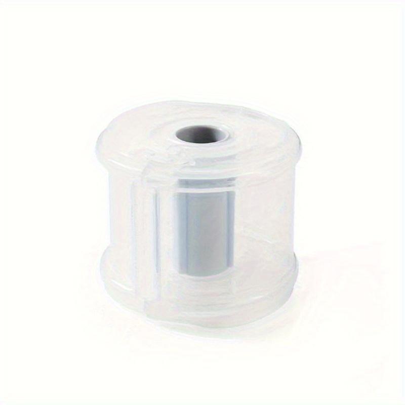 

1pc Unique Round Washi Tape Holder with a Cutting Tool, a Plastic Container for Tape Storage, Ideal for Scrapbooking Crafting белый