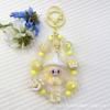 Flocking Wizard Cute Grain Mobile Phone Chain Keychain Bag Doll Pendant Accessories