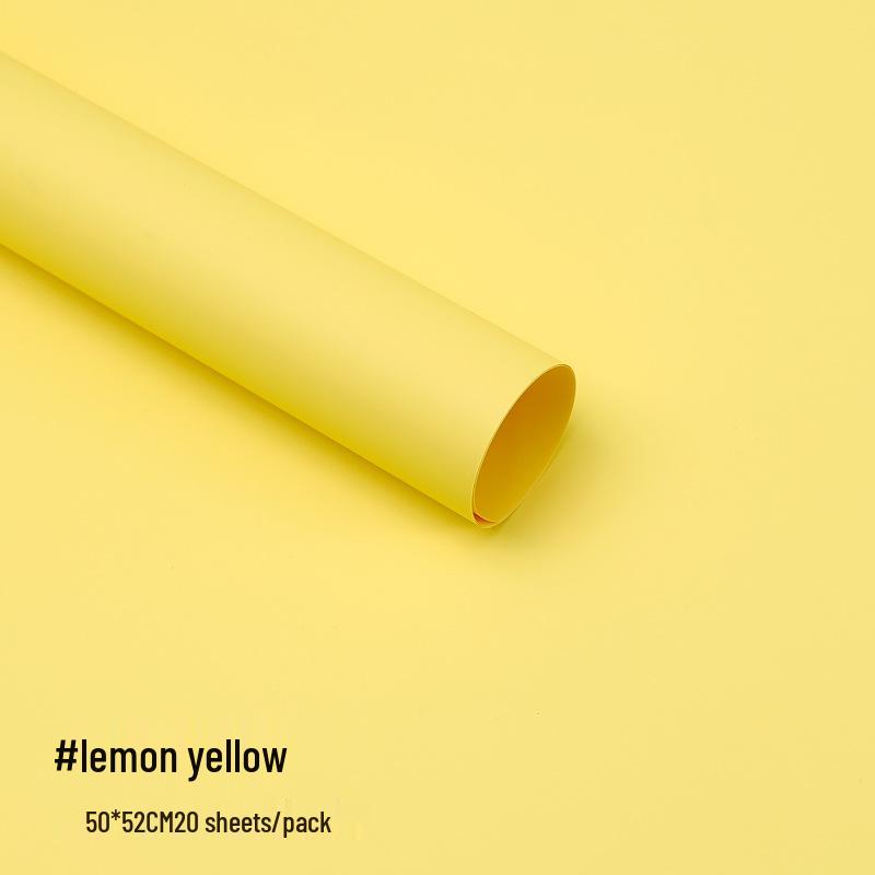 Extra Thick 8.5 Silk HD Morning Mist Matte Waterproof Florist Paper for Fresh Flower Wrapping