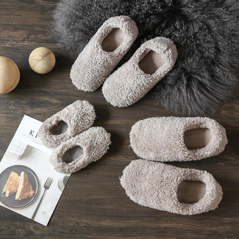 Couples' Cozy Winter Foot-Wrapped Slippers for Indoors