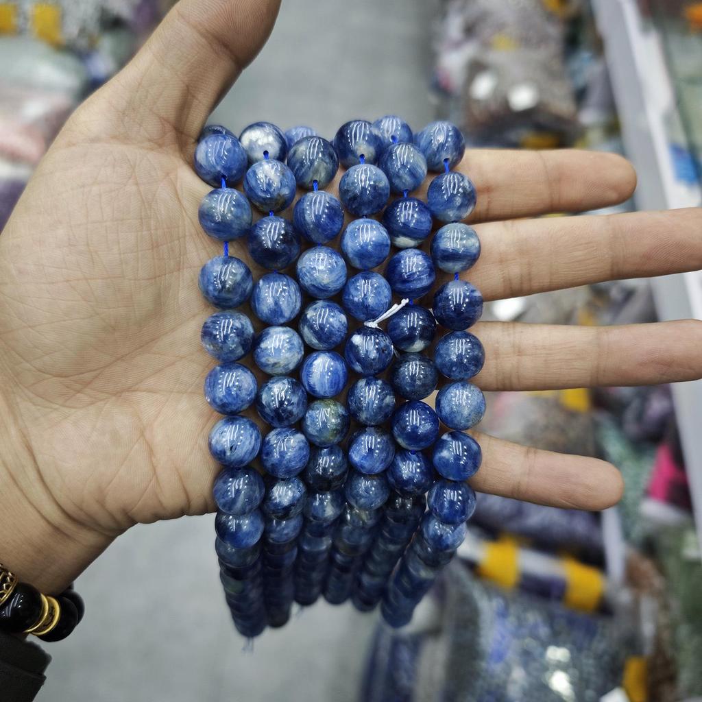 Blue Series Aquamarine & Blue Lace Agate Natural Stone Beads for DIY Jewelry