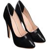 Shoetopia Women'S Slip-On Pumps Black,3 Uk