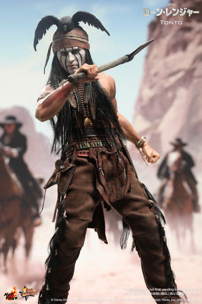 Movie Masterpiece Lone Ranger Tonto 1/6 Scale Plastic Painted Movable Figure