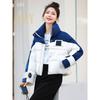 New Women's Winter Short Down Cotton Clothes Fashion Design Sense Loose Thickened Warm Jacket Tide