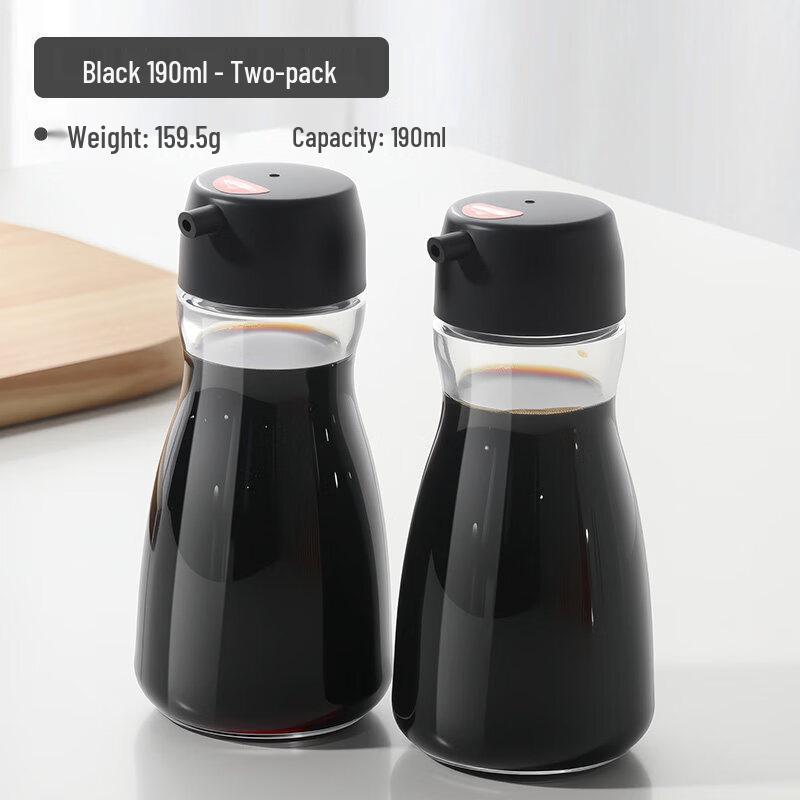 Glass Oil Dispenser Bottle with Drip-Free Spout
