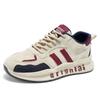 Men's Shoes Sneakers Lace Up 2025 New Spring Breathable Casual Sneakers Leisure Soled Comfort Non Slip Outdoor Running Shoes