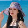 Foldable Women Fisherman Hat Portable Sunscreen Basin Hat Folding Sun Cap Summer Basin Cap  Travel