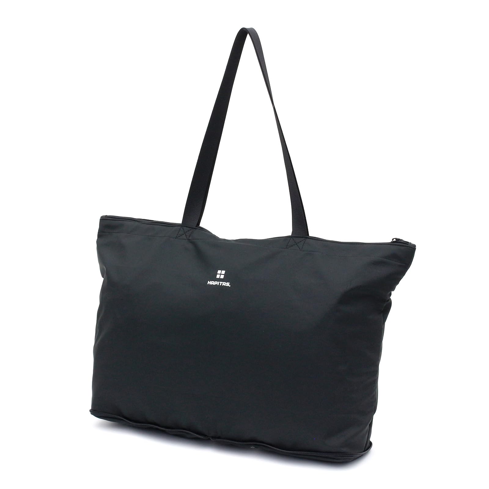 

Hapitas Foldable Boston Bag, Carry-On, H0001 431. Logo Black