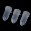 100Pcs Portable Flip Lid Transparent Capsule Storage Containers Pill Box
