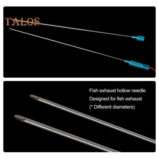 1 Set Fish Venting Needle Heavy Duty Deep Sea Fish Exhaust Hollow Needle Driller Freshwater Saltwater Fishing Accessories