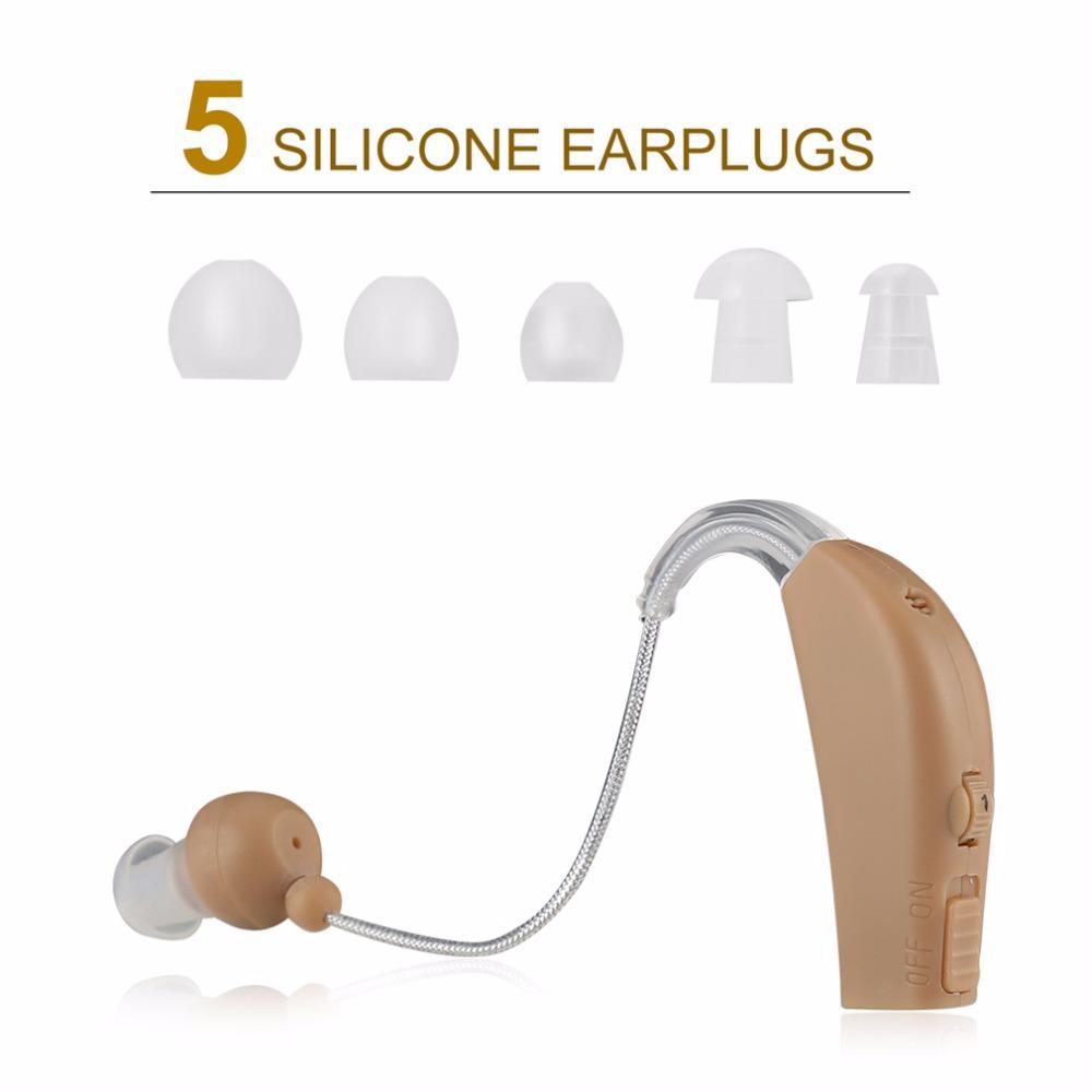 Rechargeable Low-Frequency Noise Reduction Hearing Aid Earphone - English Overseas Version